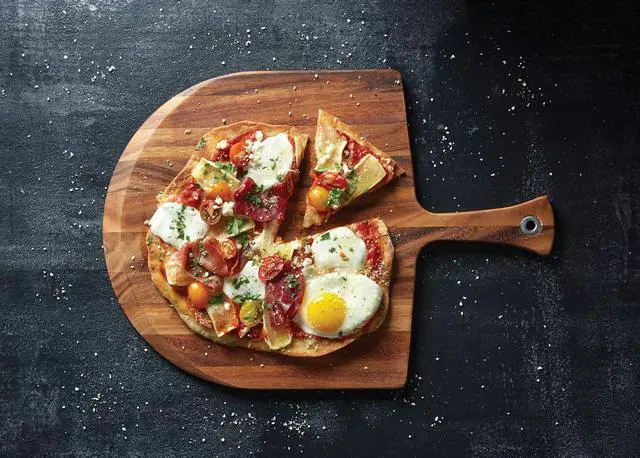 Alt view image 3 of 7 - Napoli Pizza Peel, Acacia Wood 14 x 20 x 0.5 Inches