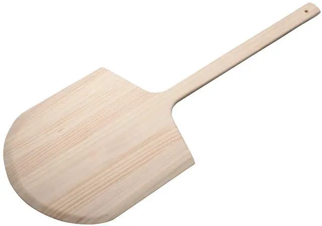 Main image of 14" x 15" x 15" Wooden Pizza Peel With 36" Handle