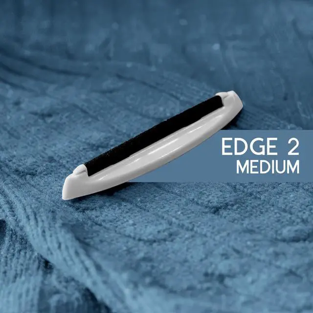 Alt view image 7 of 7 - Battery-Free 4-in-1 Fabric Shaver & Lint Brush | Ultimate Fuzz Remover | Adjustable Depiller Lint Remover for Clothing & Furniture (Slate Blue)