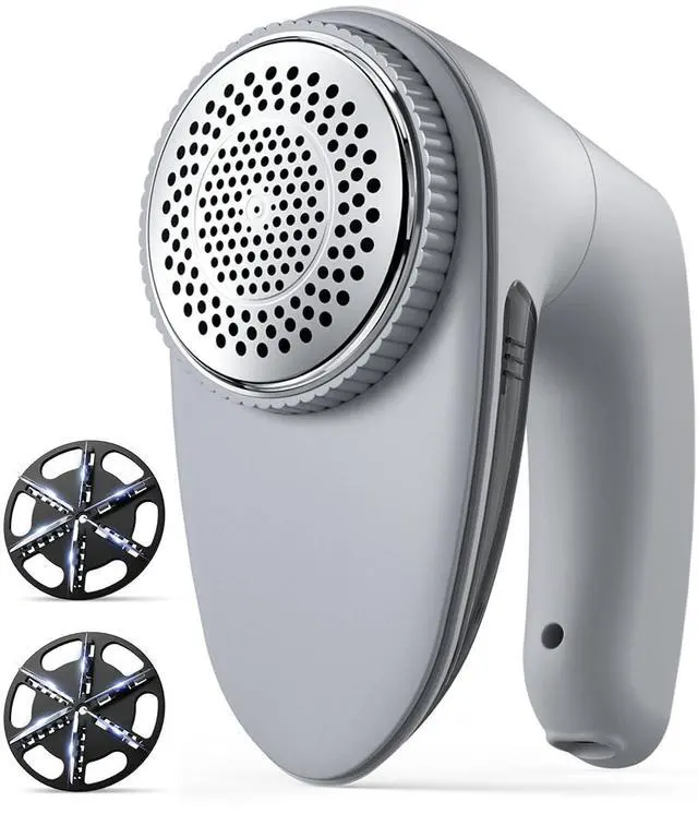 Main image of Fabric Shaver & Lint Shaver for Clothes and Furniture, Heavy Duty Sweater Shaver Lint Remover with Large 65mm Shaving Head, 6-Leaf Blades, Extra Replacement Blades for Couch, Sofa & Upholstery