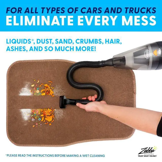 Alt view image 5 of 7 - ThisWorx Car Vacuum Cleaner 2.0, Portable Handheld Mini Vacuums Cleaner W/ 16ft Cord, LED Light, Bag, & Attachments- Small Vac for RV, Boats, Travel, Car Accessories, Lightweight