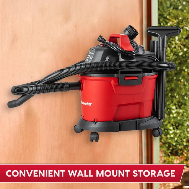 Alt view image 3 of 7 - VHB305M 1101 3.2-Gal 2.5 Peak HP Compact Wet/Dry Vacuum Red
