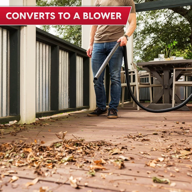 Alt view image 6 of 7 - VHB305M 1101 3.2-Gal 2.5 Peak HP Compact Wet/Dry Vacuum Red