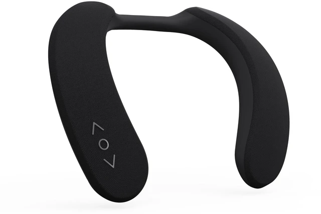 Main image of Wireless Neck Speakers 3D Surround Sound & Ergonomic Design, 24H Playtime,Fashionable style for Gym/Travel Home, Office, and Outdoors (Black)