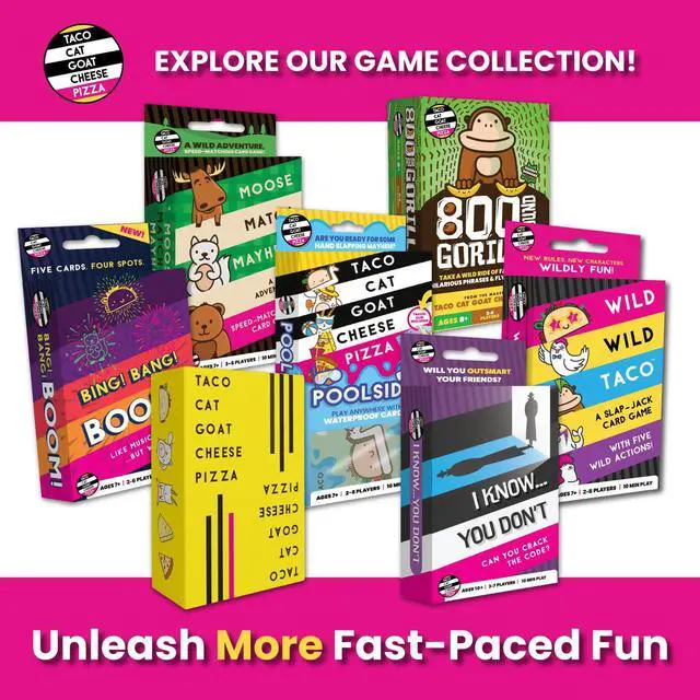 Alt view image 7 of 7 - Wildly Entertaining Card Game for Family and Group Game Night | Easy to Learn and Play with 10-15 Minute Rounds | Fun for Kids, Teens, Adults, and Families | 2-8 Players