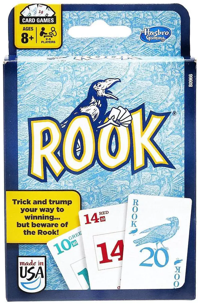 Main image of Rook Card Game | Family Games for Kids, Teens, and Adults | 2 to 6 Players | Bidding and Trick-Taking Games | Fun Summer Activities | Vacation Travel Essentials | Ages 8+