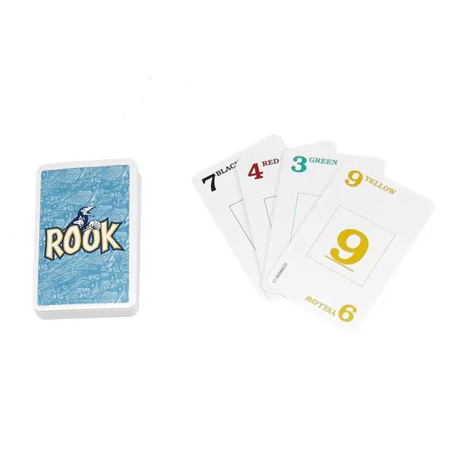 Alt view image 2 of 3 - Rook Card Game | Family Games for Kids, Teens, and Adults | 2 to 6 Players | Bidding and Trick-Taking Games | Fun Summer Activities | Vacation Travel Essentials | Ages 8+