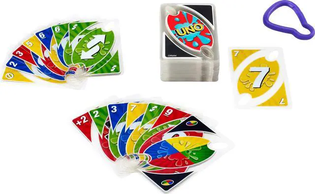 Alt view image 5 of 6 - UNO Splash Card Game, Ages 7+, 2-10 Players