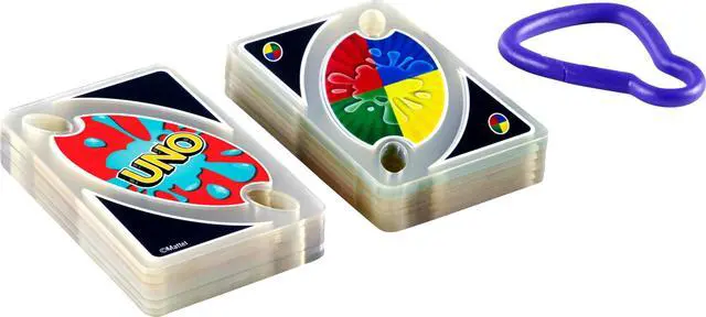 Alt view image 6 of 6 - UNO Splash Card Game, Ages 7+, 2-10 Players