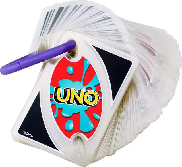 Alt view image 4 of 6 - UNO Splash Card Game, Ages 7+, 2-10 Players