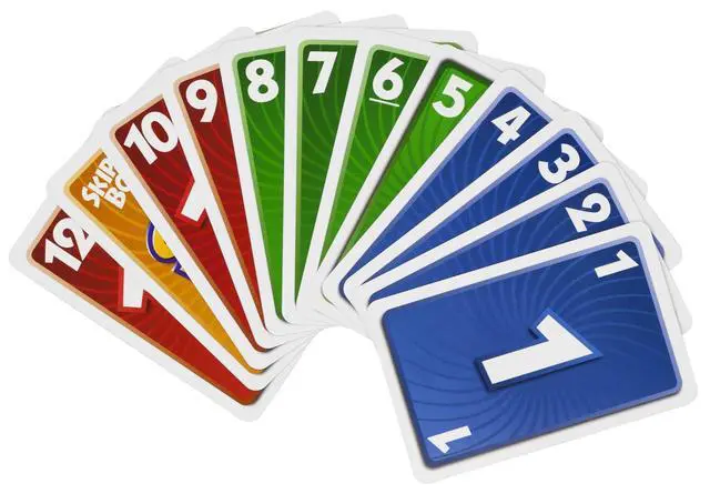 Alt view image 4 of 6 - Skip-BO Card Games for Ages +7, Card sequencying Family Game from UNO Creators, 52370