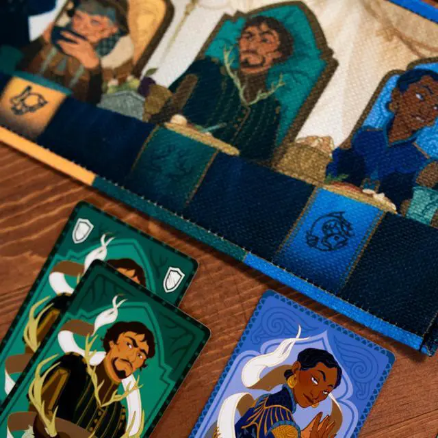 Alt view image 5 of 6 - Courtisans Card Game - Navigate Intrigue and Influence at The Queen's Banquet! Strategy Game, Fun Family Game for Kids & Adults, Ages 8+, 2-5 Players, 20-30 Min Playtime