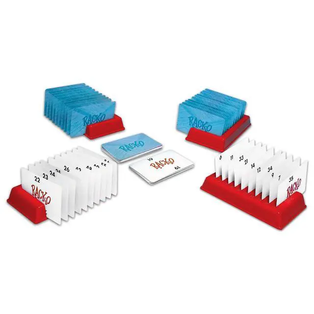 Alt view image 2 of 2 - Rack-O Retro Game Games USA, Classic Tabletop Game Enjoyed by Families Since The 1950's! Ages 8+, 2-4 Players (6122)