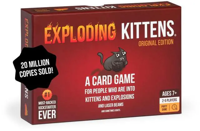 Main image of Original Edition - 2-5 Players - Ages 7+ - 15 Minutes to Play - High Stakes Card Game - Party Game, Family Game Night, Kid and Adult Card Game