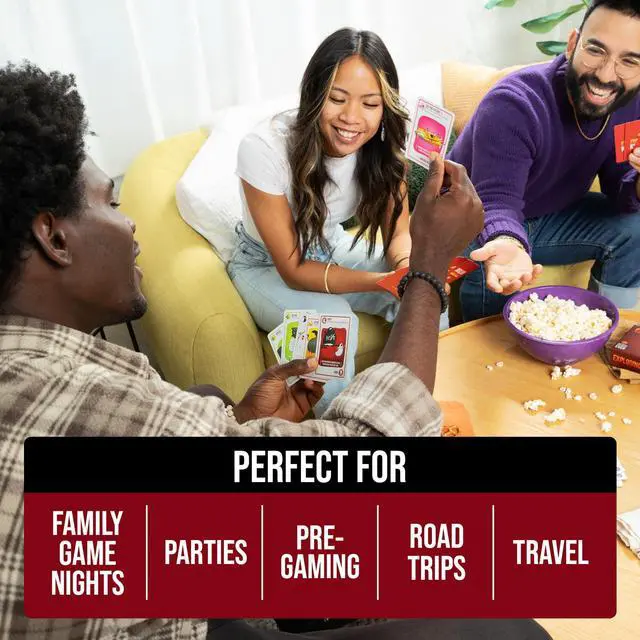 Alt view image 5 of 7 - Original Edition - 2-5 Players - Ages 7+ - 15 Minutes to Play - High Stakes Card Game - Party Game, Family Game Night, Kid and Adult Card Game