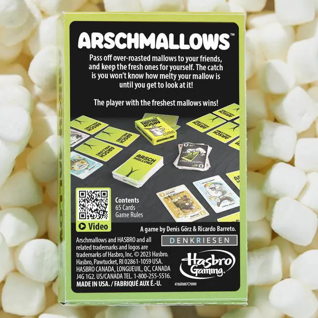 Alt view image 5 of 7 - Arschmallows Game | Marshmallow Butt Game | Funny Party Card Games for Teens, Adults, and Families | 2 to 6 Players | Indoor Summer Activities | Ages 13+ (Amazon Exclusive)