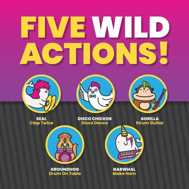 Alt view image 2 of 3 - Wild, Wild Taco by Taco Cat Goat Cheese Pizza - Hilarious, Fast-Paced Slap-Jack Card Game for Kids, Teens, and Adults. Family Friendly Party Game. Great Gift for Kids Ages 7+, 2-8 Players, 10 min