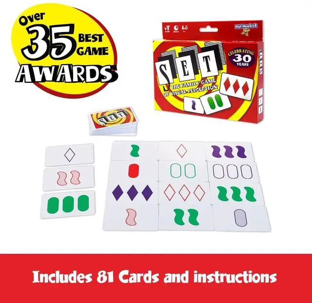 Alt view image 6 of 7 - The Family Card Game of Visual Perception - Race to Find The Matches, For Ages 8+,81 Cards, Rules included