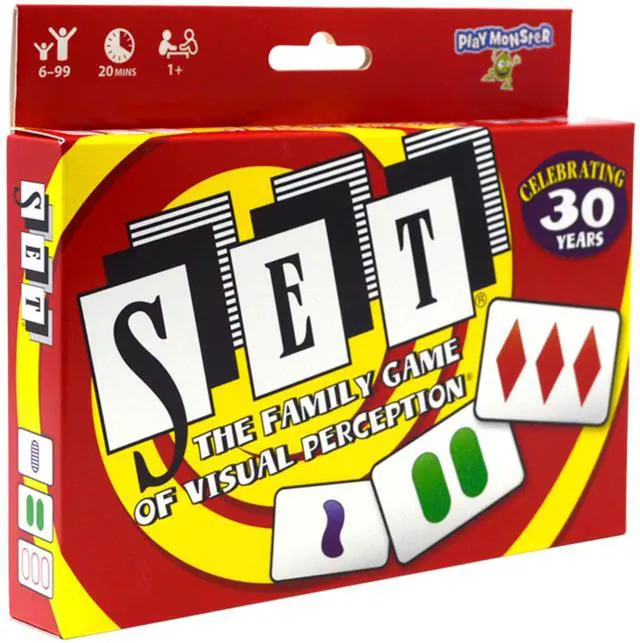Main image of The Family Card Game of Visual Perception - Race to Find The Matches, For Ages 8+,81 Cards, Rules included