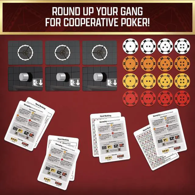 Alt view image 2 of 7 - The Gang - Cooperative Poker Card Game