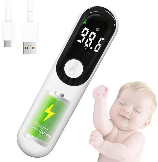 Main image of Rechargeable Non-Contact Forehead Thermometer for Adults and Kids, Medical Digital Touchless with Fast Reading