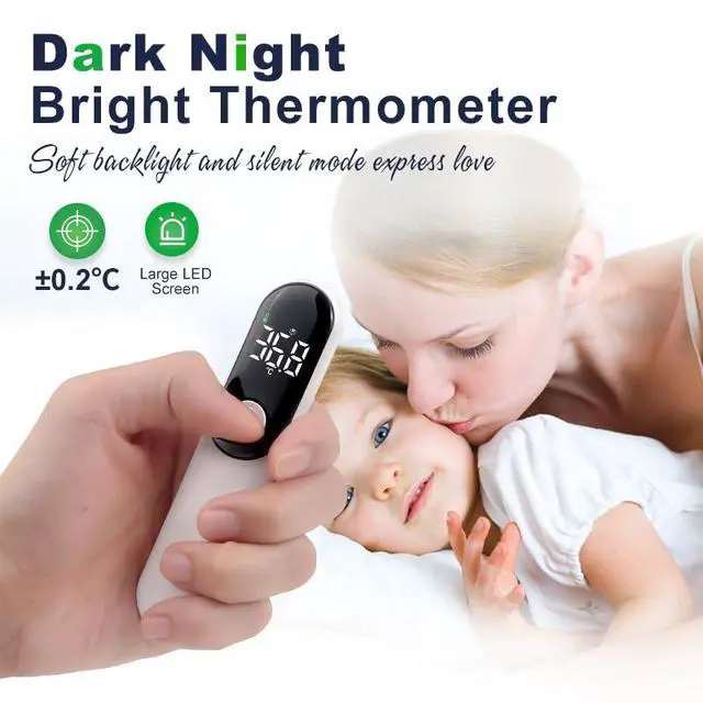 Alt view image 2 of 7 - Rechargeable Non-Contact Forehead Thermometer for Adults and Kids, Medical Digital Touchless with Fast Reading