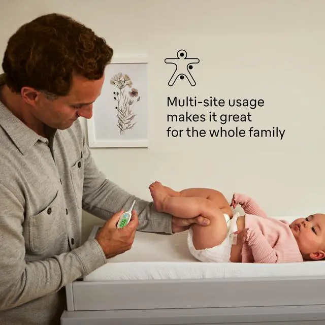 Alt view image 4 of 7 - Digital Thermometer, Clinically Accurate, Color Coded Fever Guidance for Baby, Toddlers, Kids & Adults, Oral, Rectal or Underarm use, No 1 Brand Recommended by Pediatricians