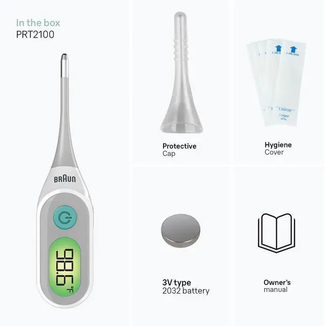 Alt view image 7 of 7 - Digital Thermometer, Clinically Accurate, Color Coded Fever Guidance for Baby, Toddlers, Kids & Adults, Oral, Rectal or Underarm use, No 1 Brand Recommended by Pediatricians
