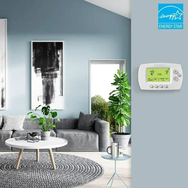 Alt view image 2 of 2 - RTH6580WF Wi-Fi 7-Day Programmable Thermostat, White