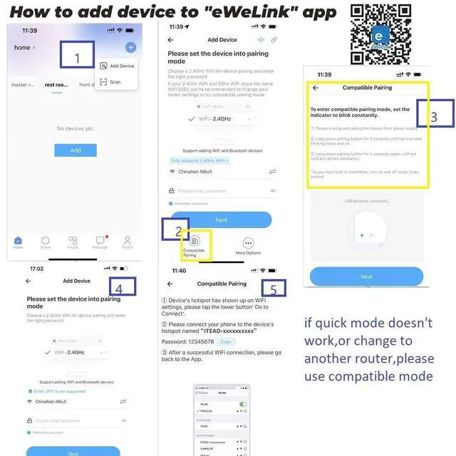 Alt view image 6 of 6 - eWeLink Smart 16A Switch with Temperature and Humidity Monitoring, WiFi Thermostat Controller Compatible with Alexa Google Home (Temperature only)