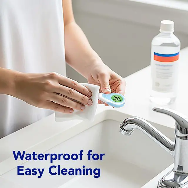 Alt view image 6 of 7 - SpeedRead Digital Thermometer for Baby, Kids & Adults, Color-Coded Readings, Oral, Baby Rectal Thermometer or Under The Arm, Water Resistant