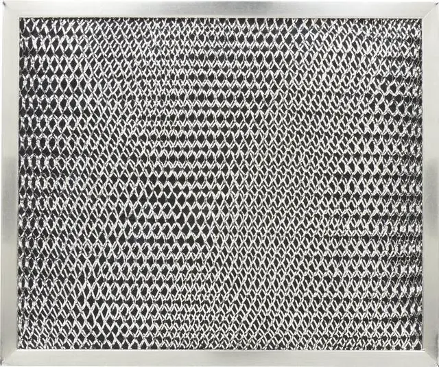 Alt view image 2 of 6 - 12 Pack 97007696 Range Hood Grease Mesh Charcoal Carbon Combo Filter Replacement for Broan Nutone 6105C, 41F, 97005687 - Size 8.75 x 10.5 x.44 Inches