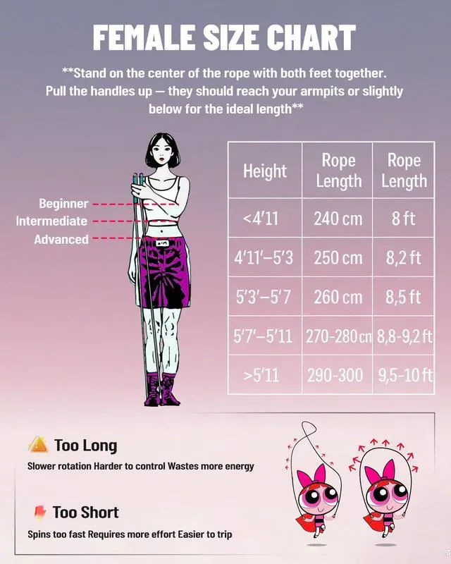 Alt view image 7 of 7 - 1.1LB Weighted Jump Rope for Women Adjustable 10mm Heavy PVC Skipping Rope for Fitness, Ideal for High-Intensity Training, MMA, Boxing, CrossFit, Weight-loss Workouts