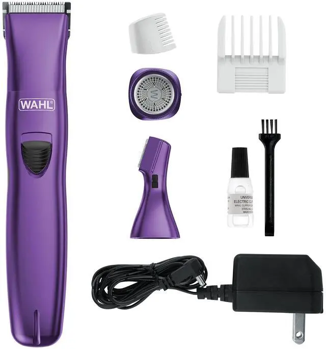 Main image of Pure Confidence Rechargeable Electric Trimmer, Shaver, & Detailer for Smooth Shaving & Trimming of The Face, Underarm, Eyebrows, & Bikini Areas Model 9865-100