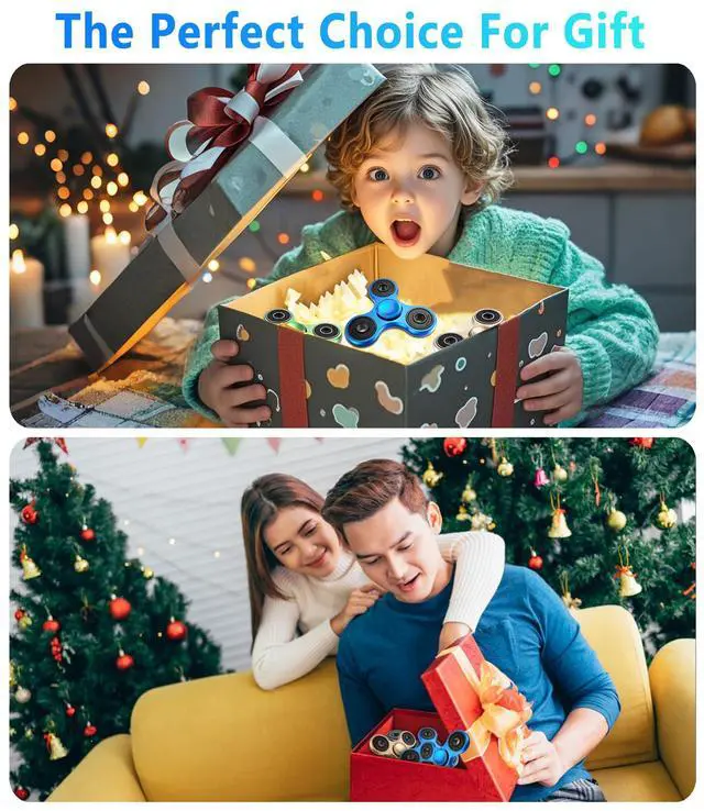 Alt view image 6 of 6 - Fidget Spinner Toy Ultra Durable Stainless Steel Bearing High Speed 2-5 Min Spins Precision Brass Material Hand spinner EDC ADHD Focus Anxiety Stress Relief Boredom Killing Time Toys