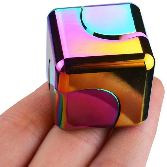 Main image of Fidget Spinner Toys Cube Adults, Easter Basket Stuffers for Teen Boys Metal Cool Stuff Desk Gadgets Office Toy for Teen Boy Small Anxiety Figette Sensory Toy ADHD Tool Fingears Figet Stress Gifts