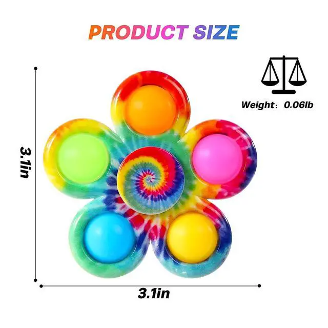 Alt view image 4 of 6 - Fidget Spinner Bulk 4 Pack, Fidget Spinners Fidget Toys Adults, Easter Basket Stuffers for Kids, Anxiety Stress Relief Toys with ADHD Autism, Treasure Box Toys for Classroom Prizes