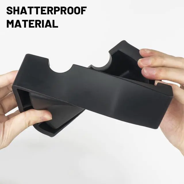 Alt view image 6 of 7 - Outdoor Cigar Ashtrays Unbreakable Large Ring Gauge Silicone Ashtrays for Patio/Outside/Indoor/Home Decor with 4 Rest Cigar Holder Ash Tray Minimalistic