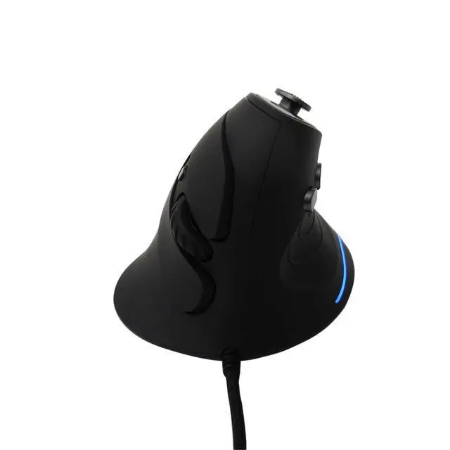 Alt view image 5 of 6 - Silent Vertical Gaming Mouse - Ergonomic Mouse for PC Gaming w/ 4 Directional Joystick Buttons, Adjustable DPI (1000-10000), Custom Software, Macros, and More