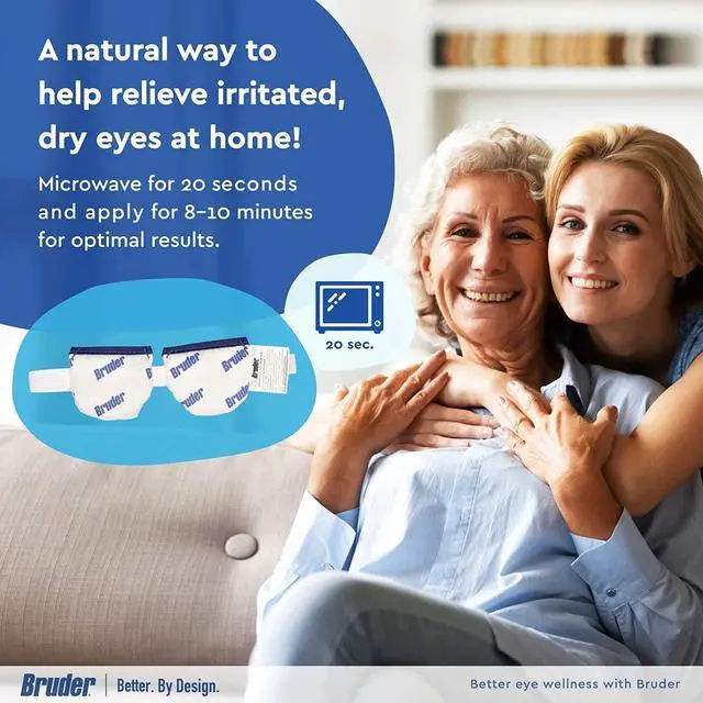 Alt view image 6 of 7 - Moist Heat Eye Compress | Microwave Activated | Fast Acting and Effective Relief for Dry Eye and Other Eye Irritation