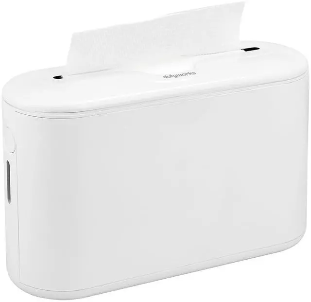 Main image of Multifold Paper Towel Dispenser Countertop, Commercial Hand Towel Dispenser for Bathroom Kitchen Home, Trifold/C Fold/Z Fold Napkin Dispenser, Abs Plastic - Non-Slip, White