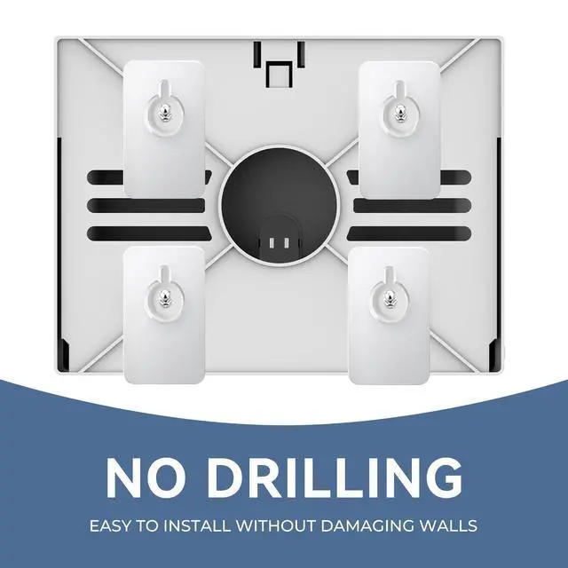 Alt view image 5 of 7 - Paper Towel Dispenser Wall Mount, Adhesive No Drilling Multifold Trifold C Fold Commercial Hand Towel Dispenser,Silver