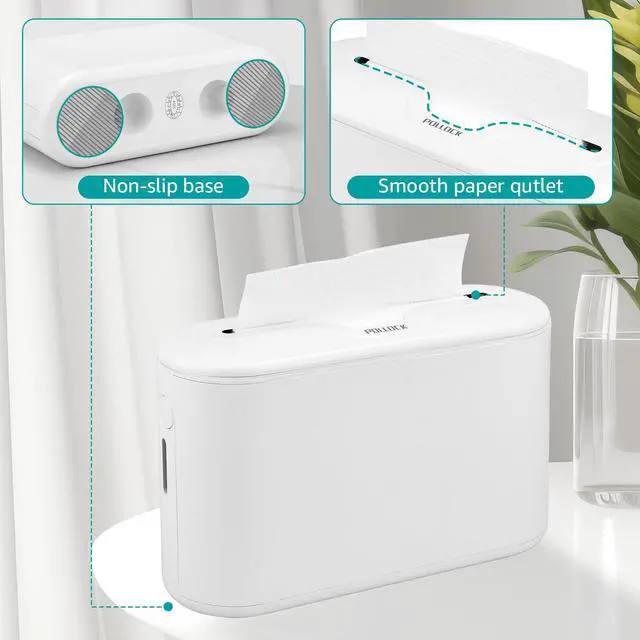 Alt view image 4 of 7 - Paper Towel Holder Countertop, Commercial Paper Towel Dispenser, Multifold Trifold Z-Fold Paper Towel Dispenser, Hand Towel Dispenser, Napkin Holder Dispenser for Home Kitchen Restaurant