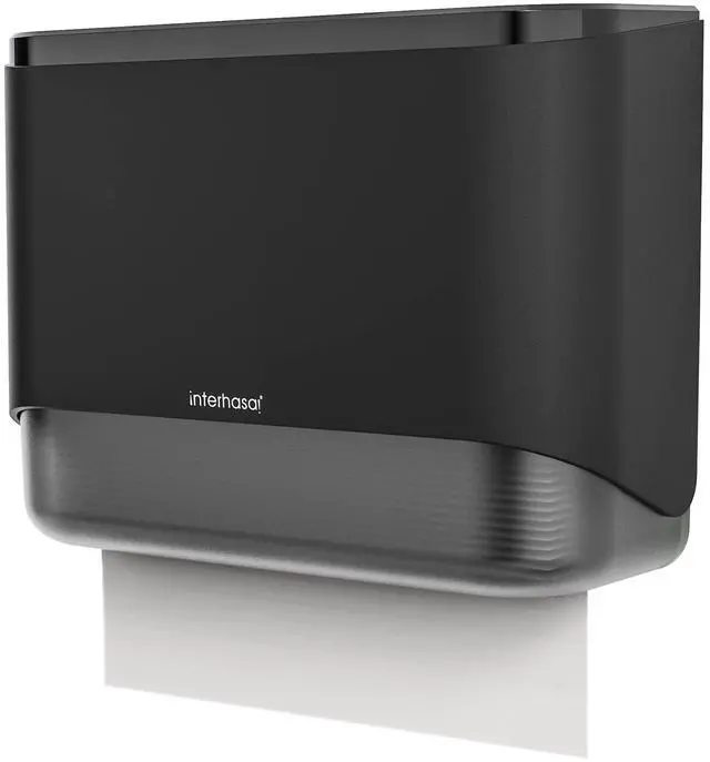 Main image of Commercial Paper Towel Dispenser Wall Mounted, Adhesive Multifold Trifold c Fold Paper Towel Dispenser for Bathroom 10.8" L x 3.5" W x 8" H