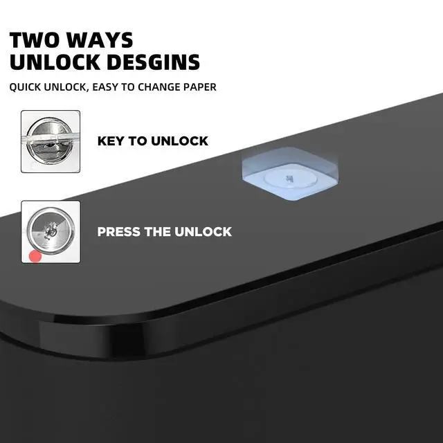 Alt view image 4 of 7 - Commercial Paper Towel Dispenser Wall Mounted, Adhesive Multifold Trifold c Fold Paper Towel Dispenser for Bathroom 10.8" L x 3.5" W x 8" H