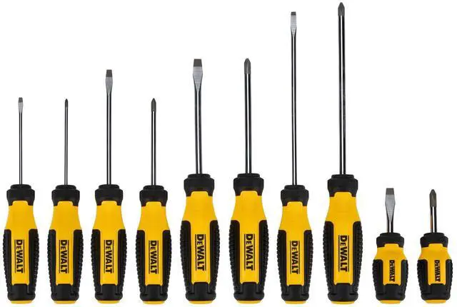 Main image of Fixed Bar Screwdriver Set (10 pc.) (DWHT65201)