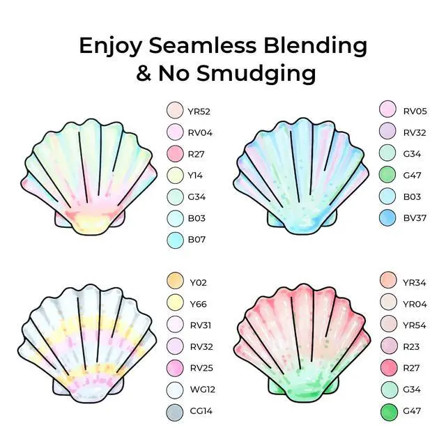 Alt view image 3 of 7 - Alcohol Markers 48 Pastel Colors: AP Certificated Double Tipped Art Marker Set for Artists Adults Coloring Illustration - Chisel and Fine Dual Tips - Oahu of Ohuhu Markers - Refillable