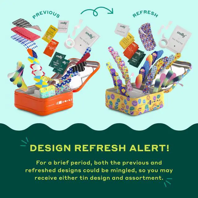 Alt view image 2 of 7 - First Aid Kit - Adhesive Flexible Fabric and Waterproof Bandages, Tape and Non-Stick Pads, Butterfly Strips, Single Use Ointments Triple Antibiotic and Hydrocortisone, and Ibuprofen - 130 Count