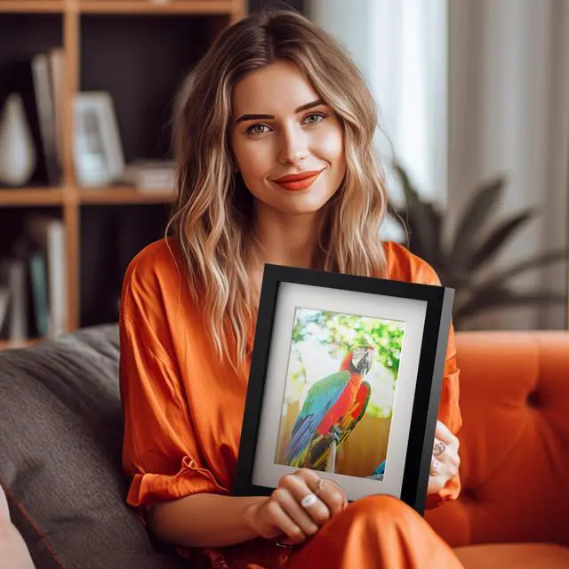 Alt view image 3 of 7 - Photo Picture Frame Diversion Safe with Fireproof & Waterproof Money Bag, Valuable Storage, Home Security, Mini Box with Hidden Compartment to Shield your Money, Cash, 5"x7"