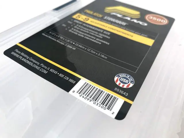 Alt view image 2 of 5 - Tackle Boxes,4 pack of 3500 Prolatch Stowaway Tackle Utility Boxes, Fishing Tackle Storage, blue